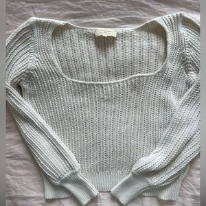White Sezane Sweater Size XS